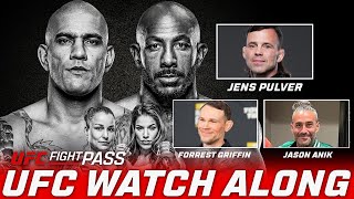 UFC307 Watch Along w Jens Pulver Forrest Griffin and Jason Anik [upl. by Goodill]