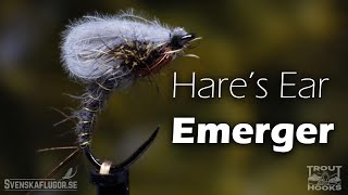 Hare’s Ear Emerger  Flugbindning  Svenskaflugorse [upl. by Lleihsad]