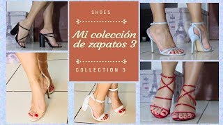 Mi coleccion de zapatos parte 3  Pasarela de pies mujer [upl. by Marek]