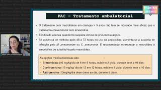 Quando indicar macrolídeos na pneumonia [upl. by Allimaj494]