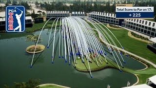 Amateurs vs Island Green at TPC Sawgrass before THE PLAYERS [upl. by Grim231]