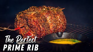 PERFECTLY Smoked Prime Rib Roast [upl. by Graehme]