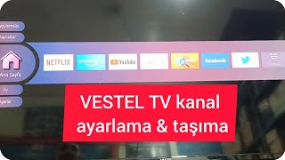 VESTEL TV KANAL AYARLAMA amp TAŞIMA [upl. by Vahe946]