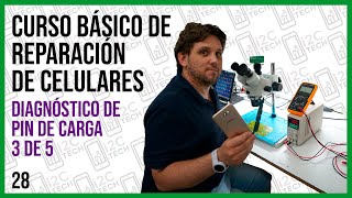 28 CURSO DE REPARACION DE CELULARES TRUCO para saber si el PIN DE CARGA está dañado en 5 SEGUNDOS [upl. by Weisbart]