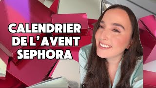 J’OUVRE LE CALENDRIER DE L’AVENT SEPHORA publicité  produit offert [upl. by Enyal807]