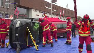 Demonstratie oefening brandweer Veendam [upl. by Eimmij225]