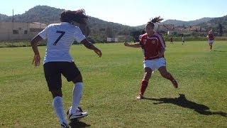 U19 Féminine  FranceDanemark 20 les buts [upl. by Possing]