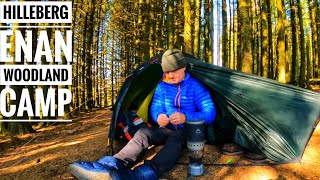 Hilleberg Enan  Woodland wild camp  MSR Windburner [upl. by El790]