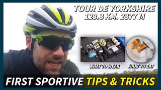 How to prepare for your first Sportive  Tour de Yorkshire [upl. by Eiznekam386]