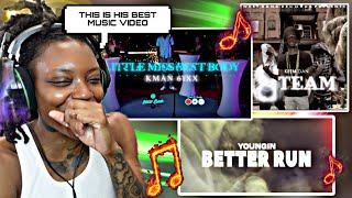 KMAN 6IXX X LITTLE MISS BEST BODY  YOUNGIN X BETTER RUN  KEEM DAN X 8 TEAM REACTION [upl. by Williamson]