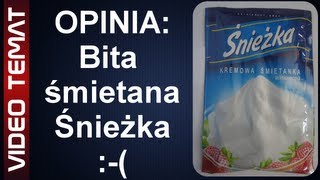 Bita śmietana Śnieżka  Opinia [upl. by Ajan]