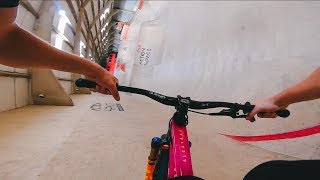 RIDING MTB amp BMX AT THE UKS BIGGEST SKATEPARK [upl. by Connor127]