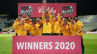 Notts Outlaws v Surrey Vitality Blast Final Highlights [upl. by Adlanor]