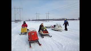 Great Eastern Whiteout 2014 vintage ride Part 2 [upl. by Jock780]