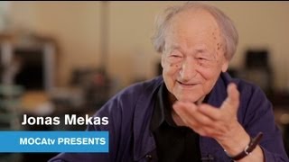 Jonas Mekas  In Focus  The Artists Studio [upl. by Ahsiuqel]