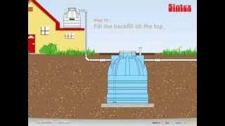 SINTEX UNDERGROUND WATER TANK INSTALLATION [upl. by Donoho858]