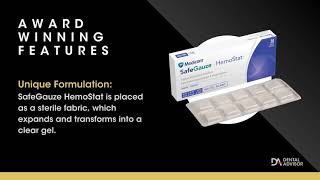 2021 Top Award  Hemostatic Dressing  SafeGauze Hemostat [upl. by Idnil]