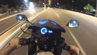 Roadwin 250R e CB300R  Acelerando na orla  MaceióAL  Gopro Hero 3 [upl. by Elbertina615]