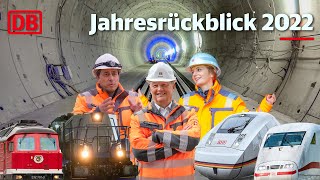 Jahresrückblick 2022  Die Highlights von Stuttgart 21 und der Schnellfahrstrecke Wendlingen–Ulm [upl. by Alrzc309]