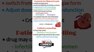 Antiviral drugs pharmacology ganciclovir valganciclovir pharmacology pharmacology made easy [upl. by Simaj707]