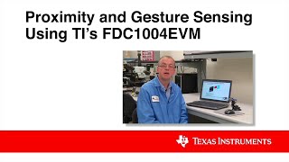 Proximity and gesture sensing using the FDC1004 EVM [upl. by Phalan167]