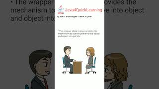 What are wrapper classes in java wrapper class autoboxing java4quicklearning [upl. by Sephira]