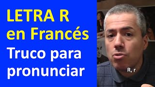 CÓMO PRONUNCIAR la R en FRANCÉS  Curso de Pronunciación del Francés [upl. by Atinob]