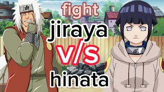 jiraya sensi vs hinata fight 💀naruto anime [upl. by Adelice]