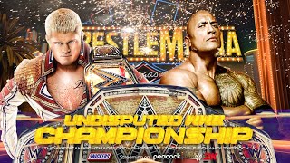 the rock vs Cody Rhodes match WWE 2k24 gameplayTrouble Gamergameplay wwe2k24 gaming [upl. by Krisha]