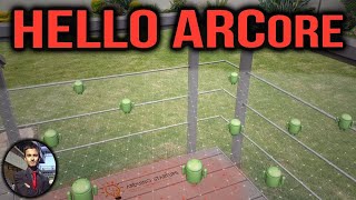 Hello ARCore Tutorial  Your First ARCore App Augmented Reality Apps [upl. by Lrub]