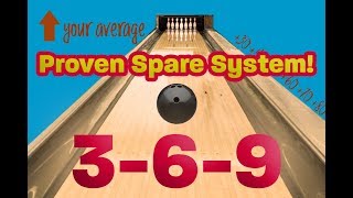 Increase Your Bowling Average How To Bowl With The Spare System 369 Bowling Technique bowling [upl. by Ashbaugh]