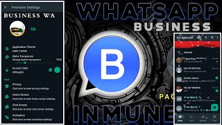 BUSINESS WHATSAPP V1  virus whatsapp apk download 2023  supper imune antivirus whatsapp mods [upl. by Ivana]