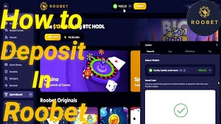 How to deposit in roobet in India  Roobet [upl. by Gignac]