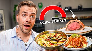 Ein Tag nur die SCHWIERIGSTEN Gerichte kochen 👨🏻‍🍳🥵 [upl. by Giltzow57]