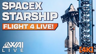 REPLAY SpaceX Starship Flight 4 IFT4 in 4K [upl. by Erdnaid594]