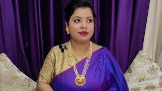 কাঞ্জিভরম শাড়ি Live silkqueensnehachandra [upl. by Eimoan264]