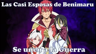 Momiji y Albis se unen a la Guerra  Las Futuras Esposas de Benimaru  Tensei Slime Volumen 13 [upl. by Llennahc]