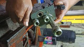 Mahindra TRACTOR hydraulic steering orbital valve repairing kolhapur Maharastra 9175917691 [upl. by Haldas]