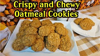 Quick and Easy Oatmeal Cookies  Quick Oats Cookie Recipe [upl. by Barde290]