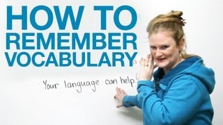 How to Remember Vocabulary [upl. by Hausner951]