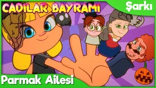 PARMAK AİLESİ Cadılar Bayramı 🎃 Türkçe Çocuk Şarkısı [upl. by Aihsenek]