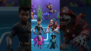 Paw Patrol Coffin Dance Song Cover Tiles hop shorts [upl. by Samuele]