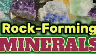 Grade 11 Rock Forming MineralsEarth amp Life Science education4708 [upl. by Marje]