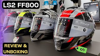 LS2 ff800  Best Full Face Helmets by LS2  REVIEW amp UNBOXING [upl. by Dranek]