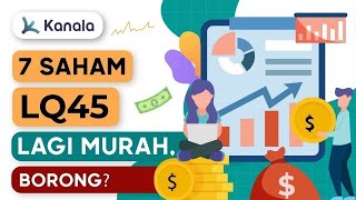 7 Saham LQ45 Bagus Murah April 2024 [upl. by Adamik]