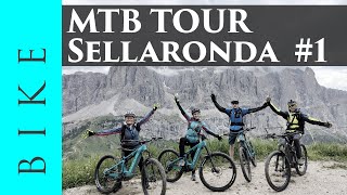 Sellaronda MTB TOUR ORARIO  Primo giorno [upl. by Wailoo519]