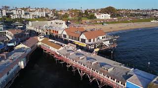 A visit to Redondo Beach 4K from the air [upl. by Enortna]