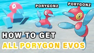 How to Evolve Porygon into Porygon2 amp PorygonZ ► Pokemon Scarlet amp Violet [upl. by Hareenum]