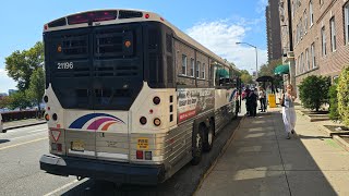 NJ TRANSIT 165 NEW YORK LOCAL VIA BLVD EAST MCI D4500CT 21196 [upl. by Treva]