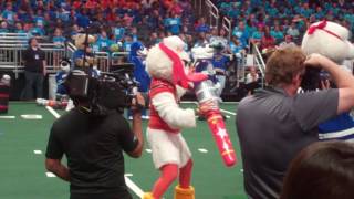 Red Team Dance at Mascot Games in Orlando June 2017 [upl. by Idur]